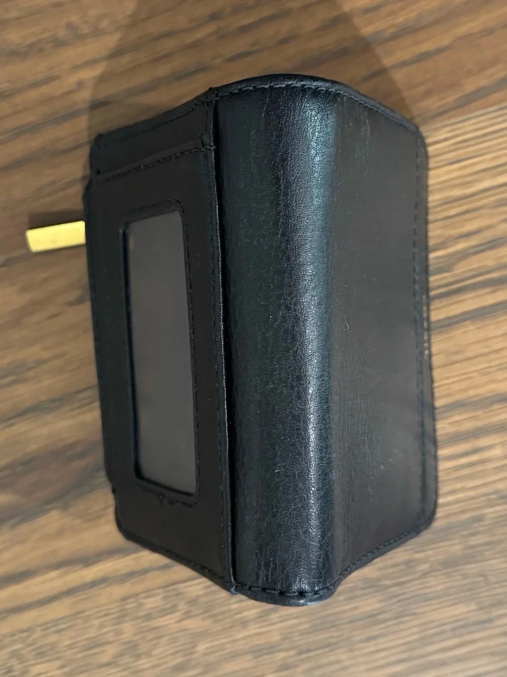 Fossil Jori Bifold in Black Leather